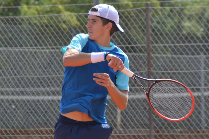Matteo Donati at the ITF Futures Aarhus 2014 (Photo by: BS Sports & Media)