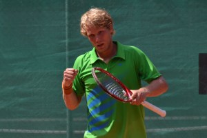 Søren Hess-Olesen ved ITF Futures Aarhus 2014 (foto: BS Sports & Media)